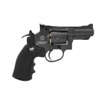 WinGun Snubnose Revolver (BK), Revolvers are one of the coolest gun types around - their classic wheel gun motif just exudes class, and thanks to their inclusion in film and TV for 40+ years, they are instantly recognisable
